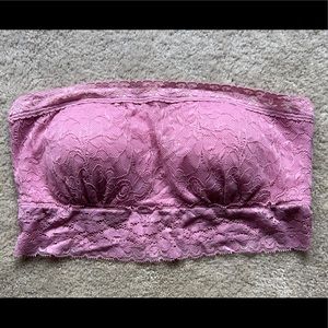 NWT Aeropostale pink lace bralette